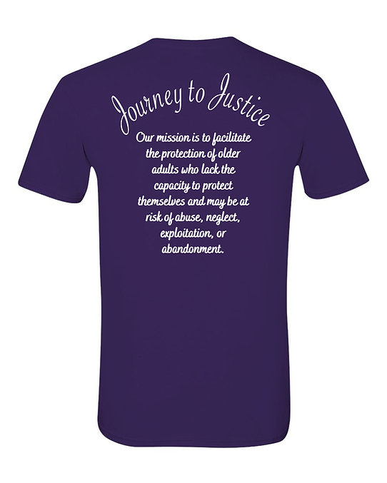 Classic T-Shirt (Back) — Journey to Justice